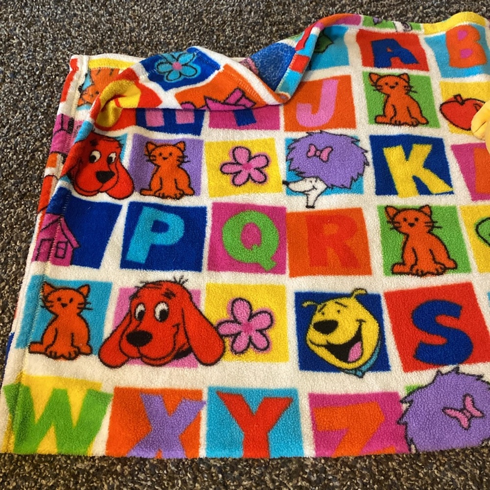 Clifford The Big Red Dog Zoobies Zippered Plush With Blanket and T Bone Plush 😍 - Picture 6 of 7